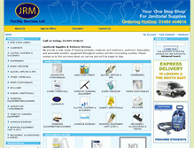 Tablet Screenshot of jrm-facilityservices.co.uk